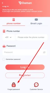 Reset Your Password